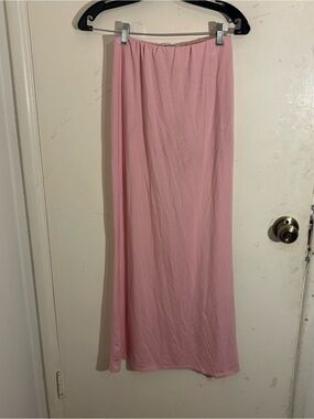 Reformation Baby Pink  Soft Maxi Skirt